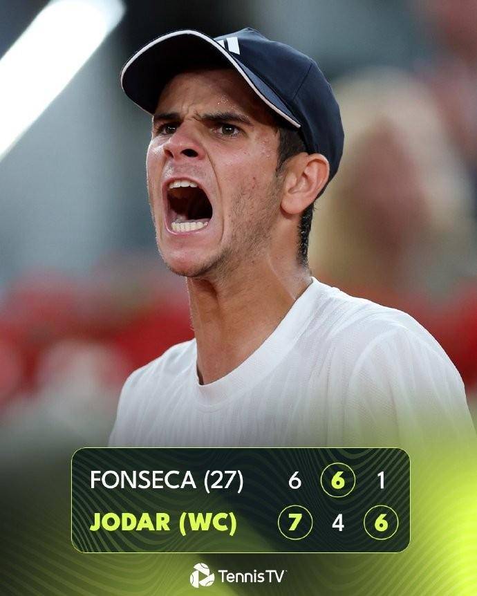 阿卡退赛霍达尔替西班牙刷足存在感，击败丰塞卡一成就超越纳达尔