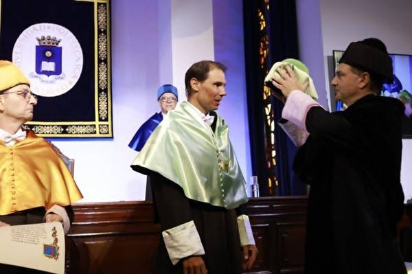 纳达尔获马德里理工大学荣誉博士学位